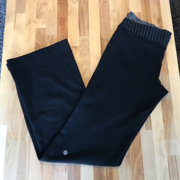 lululemon athletica Pants - Lululemon Yoga Pants Black Wide Leg